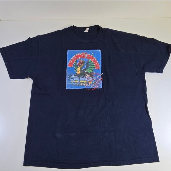 Alstyle Other - Rolling Stones Vintage Stadium Dragon Patch Embroidered Logo Alstyle size Large